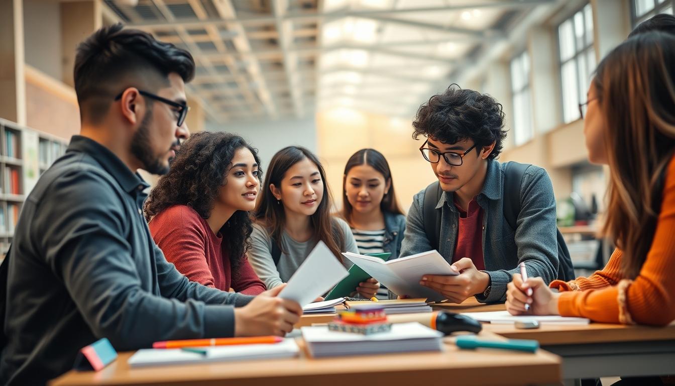 Organized study environment supporting productive learning